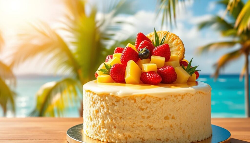 recipe for the caribbean cake at festivals with corn syrup